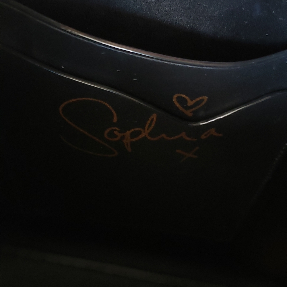 Sophia Webster Black Butterfly Leather Handbag - Picture 5 of 10